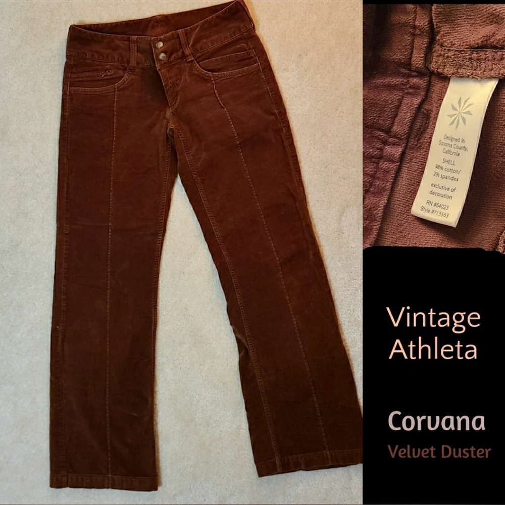 Athleta Velvet Corvana Duster Pant